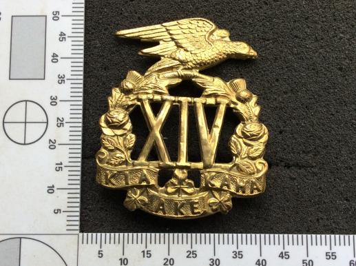 WW1 NZ 14th ( South Otago Rifles) Regiment Cap badge