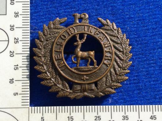 WW1 NZ 12th Nelson & Marlborough Regiment Cap badge