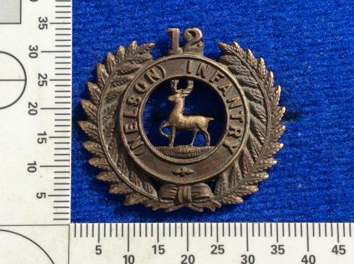WW1 NZ 12th Nelson & Marlborough Regt Cap Badge By Gaunt London