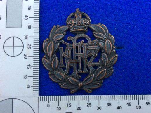 WW2 New Zealand Air Force Other Ranks Cap badge