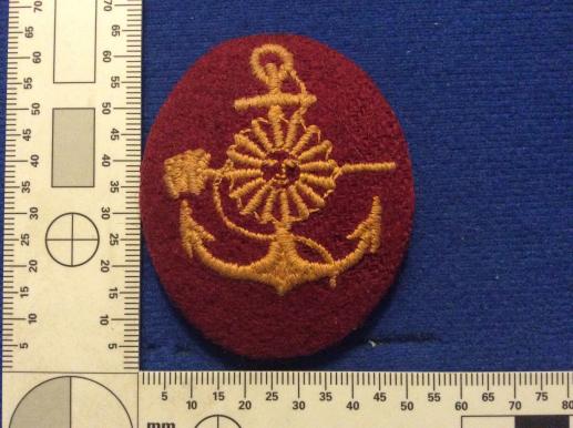 Argentinian Navy Cloth Cap badge