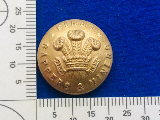 Indian Army First Sappers & Miners Button 