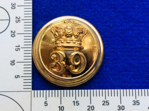 The 39th ( Dorsetshire) Regiment Of Foot Officers Gilt Button 