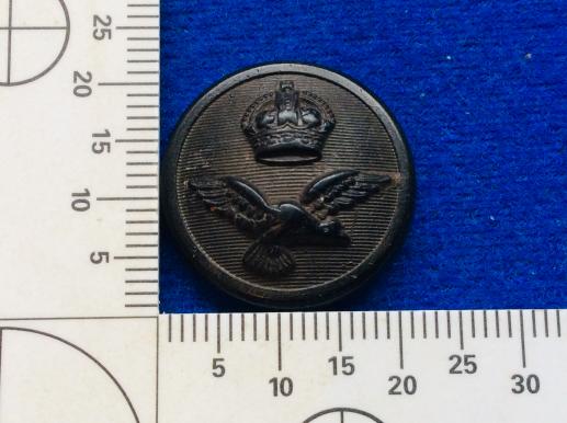 RNAS ( Royal Naval Air Service) black horn Button 