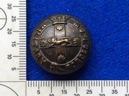 Victorian N.S.W ( New South Wales) Military Forces Button 