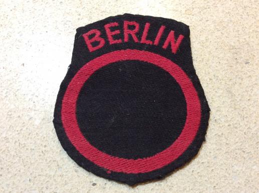 British Troops Berlin District formation sign 