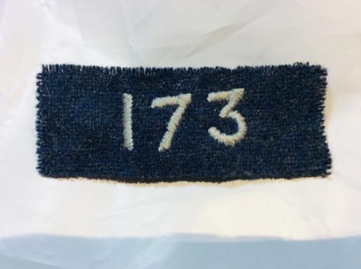 173 Squadron ATC ( Orpington) Shoulder numerals 