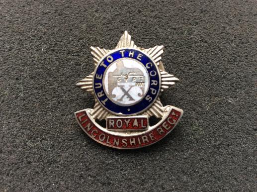 The Royal Lincolnshire Regt Lapel Badge 