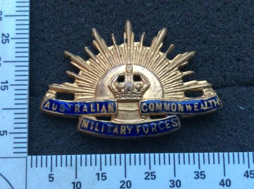 WW1/2 Australian Commonwealth Military Forces Sweetheart 