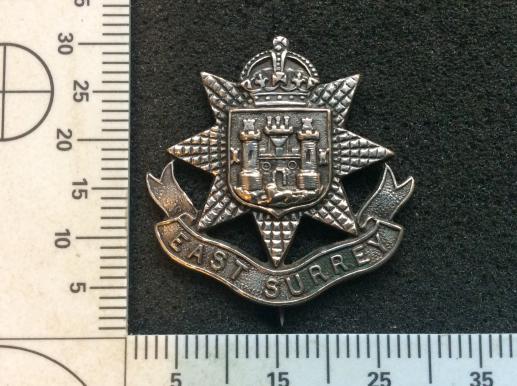 East Surrey Regiment Silver Plated Sweetheart 