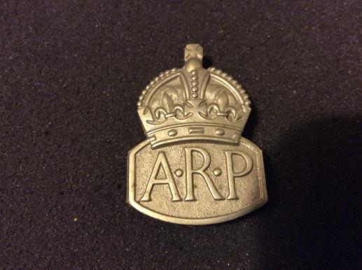 WW2 A.R.P ( Air Raid Patrol) Button hole badge by Gaunt 