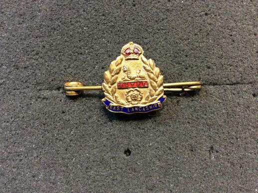 East Lancashire Regiment Tie pin / Sweetheart badge