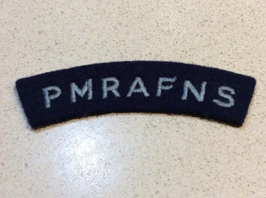 Royal Air Force PMRAFNS Shoulder Title 