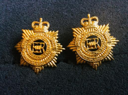 RAASC Gilt Collars Worn 1953-60