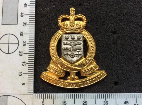 Royal Australian Army Ordnance Corps Cap Badge 1953-60