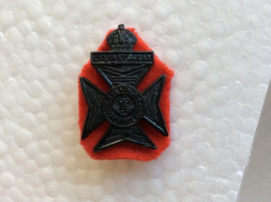 WW1/2 Kings Royal Rifle Corps Lapel badge