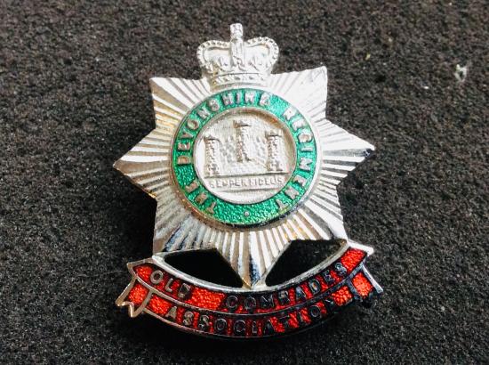 Q/C The Devonshire Regiment O.C.A Lapel badge