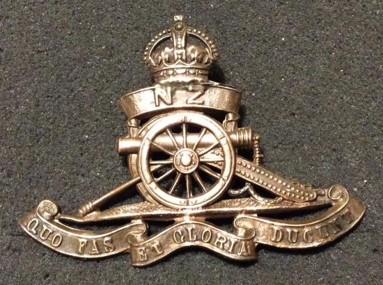 WW1 New Zealand Artillery Cap Badge