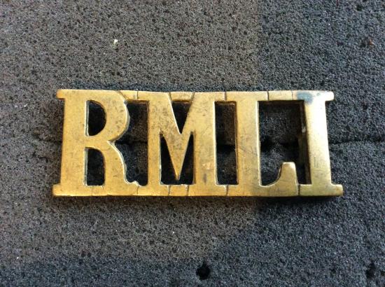 WW1 R.M.L.I ( Royal Marine Light Infantry) Title