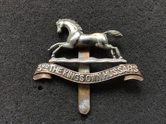 3rd The Kings Own Hussars Cap badge