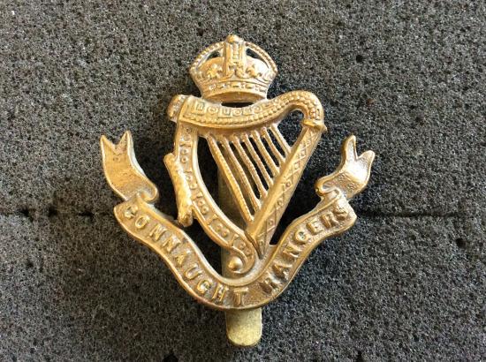 WW1 Connaught Rangers ORs Cap badge