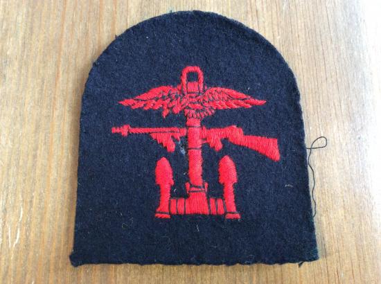 WW2 Combined Operations ( tombstone) Sleeve badge