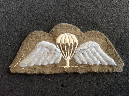 WW2 British/ Commonwealth Parachute qualification Wing