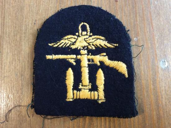 WW2 Combined Ops tombstone ( yellow embroidery Version)