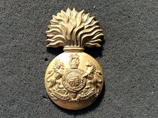 Q/C Royal Scots Fusiliers Glengarry badge