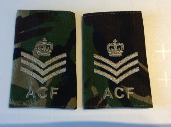 ACF Staff Sergeants DPM Rank slides