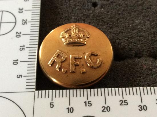 R.F.C ( Royal Flying Corps) Officers Button