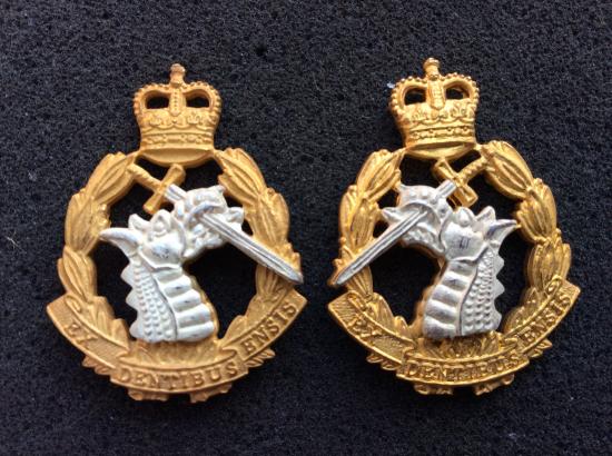 Royal Army Dental Corps Officers Collar badges