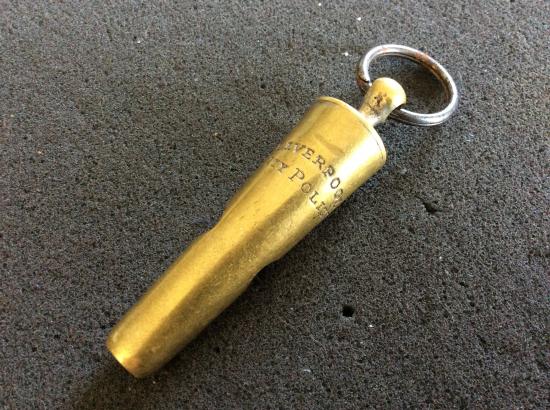 Victorian Liverpool City Police whistle