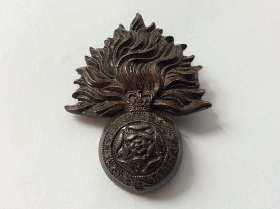 Q/C Royal Fusiliers O.S.D bronze cap badge