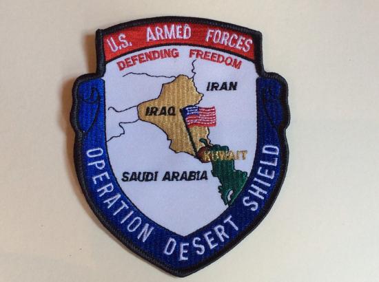 U.S Armed Forces, Operation Desert Shield patch