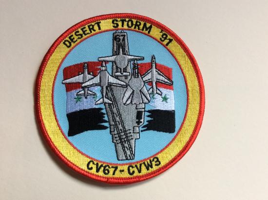 Desert Storm 91 CV67-CVW3 patch