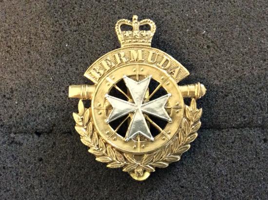 Post 1952 Bermuda Artillery ORs Cap badge