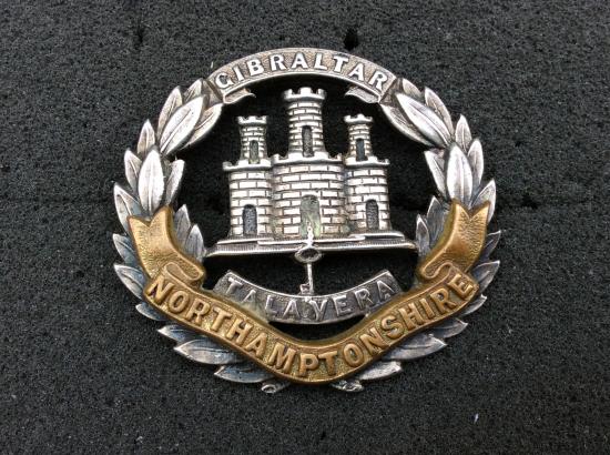Northamptonshire Regiment Cap Badge 1902-14