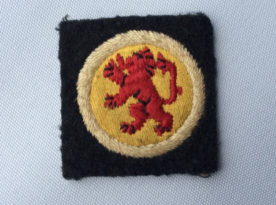 WW2 15th Scottish Division formation sign