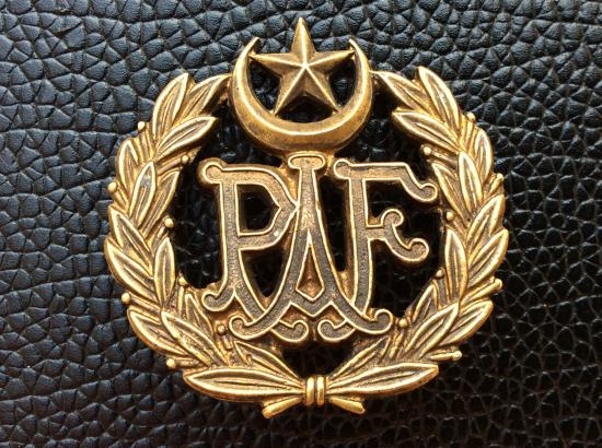 Pakistan Air Force Brass Cap badge