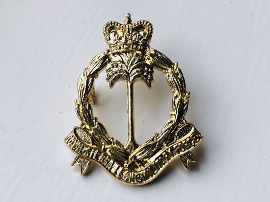 Royal Sierra Leone Military Forces anodised cap badge