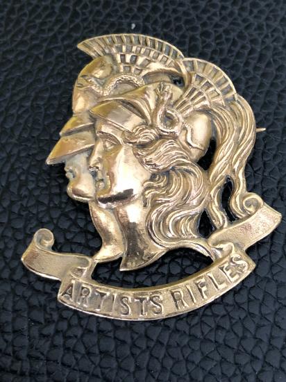 28th County of London Battalion (Artist Rifles) cap badge