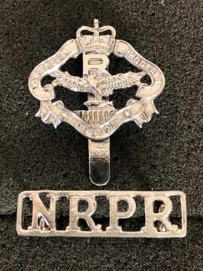 Northern Rhodesia Police Reserve , cap & collar badge