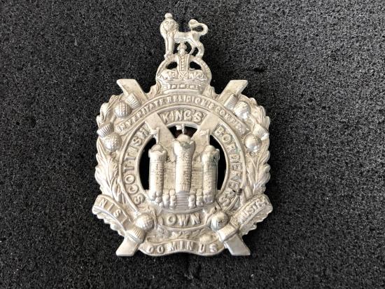 Early Kings own Scottish Borderers Pagri badge