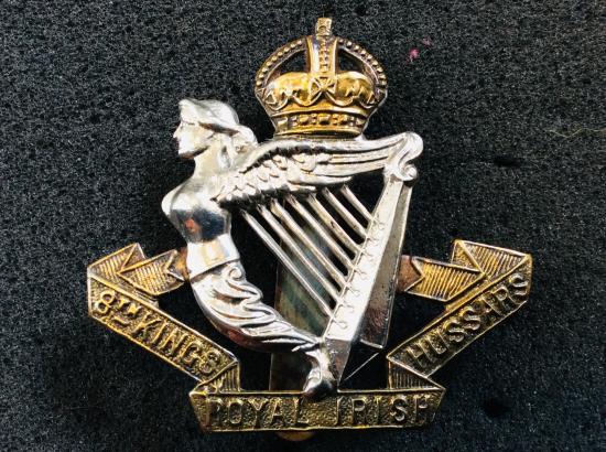 K/C The 8th Kings Royal Irish Hussars Cap badge