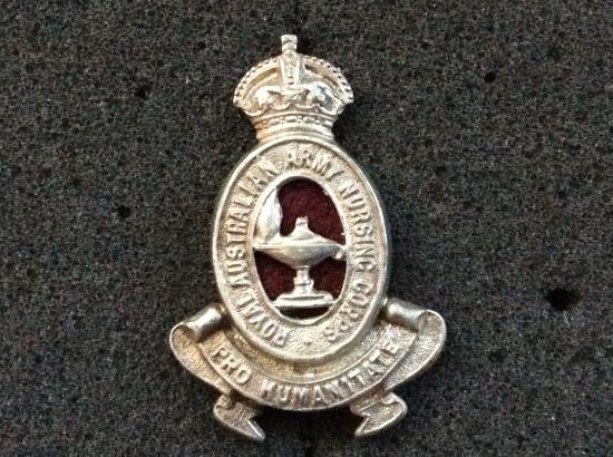 K/C Royal Australian Army Nursing Corps Collar Badge