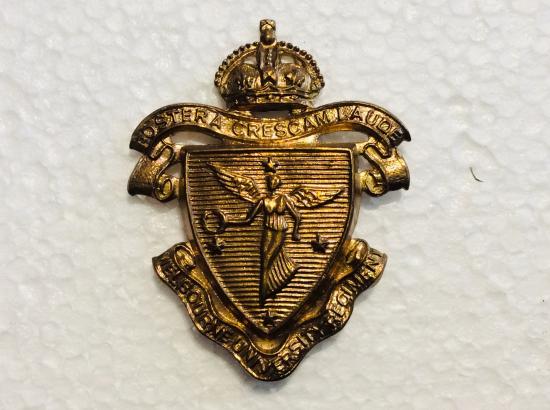 K/C Melbourne university Regiment Cap badge