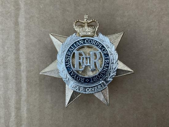 Royal Australian Corps of Transport anodised hat badge