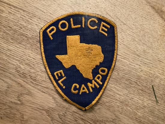 EL COMPO POLICE Department (Texas) sleeve patch