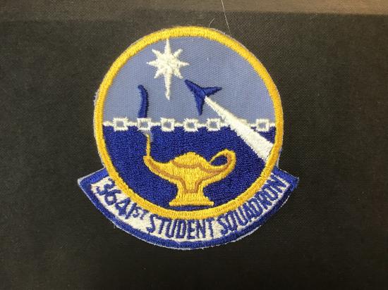 3641th student squadron flight suit patch